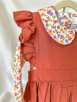 Living For Fall Colors Dress Set - Everyday EDEN Boutique & Gifts