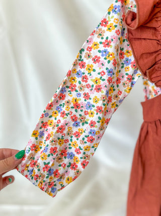 Living For Fall Colors Dress Set - Everyday EDEN Boutique & Gifts