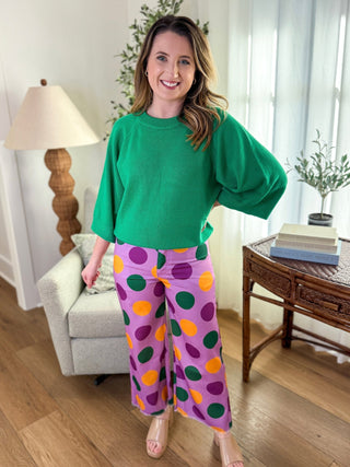 Mardi Dot Party Wide Leg Pants - Everyday EDEN Boutique & Gifts