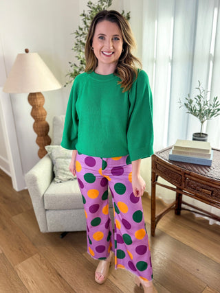 Mardi Dot Party Wide Leg Pants - Everyday EDEN Boutique & Gifts