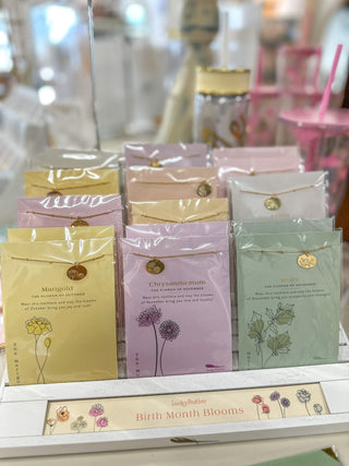 May - Birth Month Flower Necklace - Everyday EDEN Boutique & Gifts