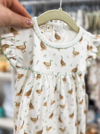 Meadowland Mallards Flutter DRESS - Everyday EDEN Boutique & Gifts