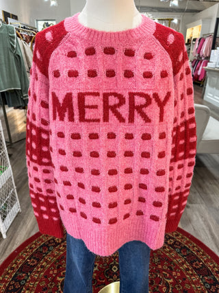 Merry & Cozy Textured Dots Sweater - Everyday EDEN Boutique & Gifts