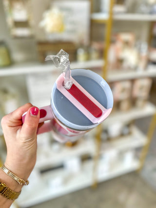 Merry Ornaments 40oz Tumbler W/ Straw - Everyday EDEN Boutique & Gifts