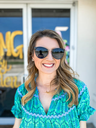 Navy Santorini Katie Loxton Sunglasses - Everyday EDEN Boutique & Gifts
