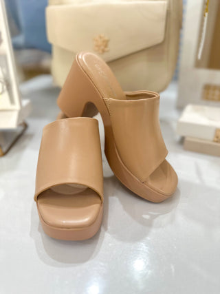 Nude Visible Platform Heel - Everyday EDEN Boutique & Gifts