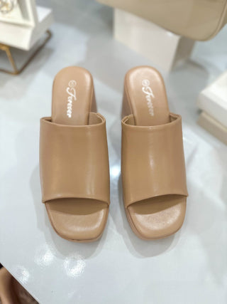 Nude Visible Platform Heel - Everyday EDEN Boutique & Gifts