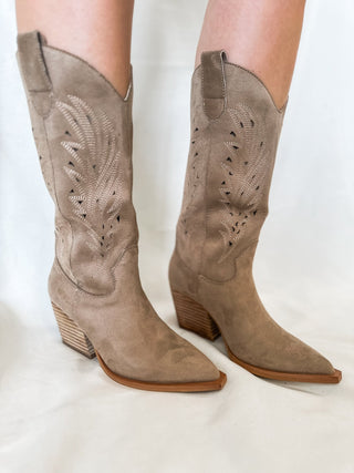 Olivia Nashville Nights Beige Boots - Everyday EDEN Boutique & Gifts