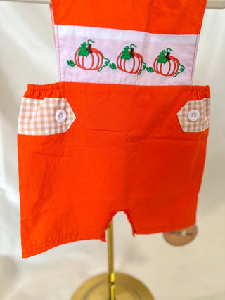 Orange Pumpkin Boy Jon Jon - Everyday EDEN Boutique & Gifts