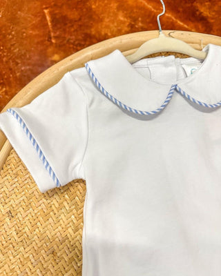 Paty 2pc Blue Seersucker Short Set - Everyday EDEN Boutique & Gifts