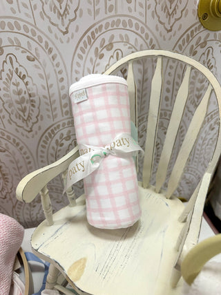 Paty Pink Gingham Swaddle Blanket - Everyday EDEN Boutique & Gifts