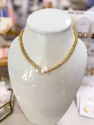 Pearl Pop Gold Necklace - Everyday EDEN Boutique & Gifts