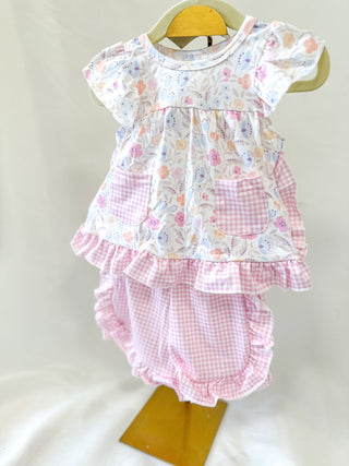Petal Perfect Girls Short Set - Everyday EDEN Boutique & Gifts