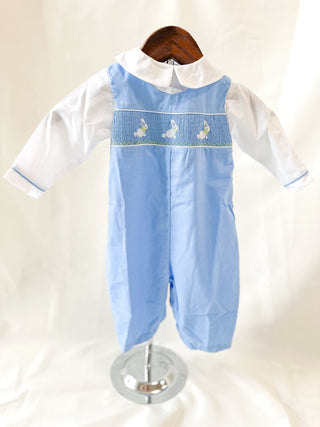 Picture Perfect Smocked Easter Bunny Longall - Everyday EDEN Boutique & Gifts