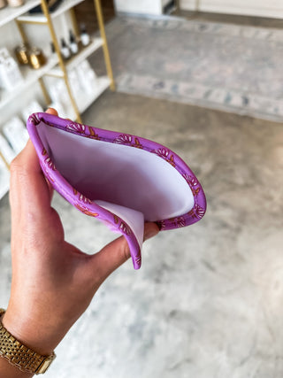 Pink Floral Block Hot Tools Cover - Everyday EDEN Boutique & Gifts