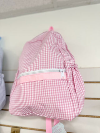 Pink Gingham Medium Backpack - Everyday EDEN Boutique & Gifts