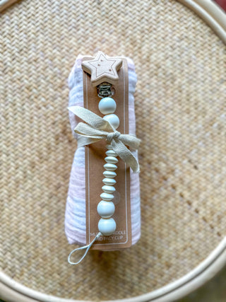 Pink Gingham Swaddle Gift Set - Everyday EDEN Boutique & Gifts