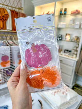 Pink Pumpkin Car Freshie - Everyday EDEN Boutique & Gifts
