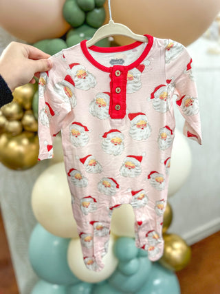 Pink Vintage Santa Sleeper - Everyday EDEN Boutique & Gifts