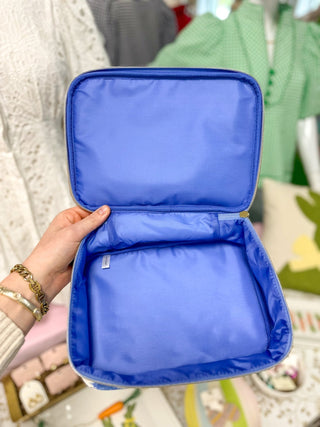 Porcelain Vines Make Me Blush Large Makeup Bag - Everyday EDEN Boutique & Gifts