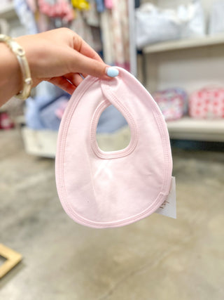 Pretty in Pink Round Baby Bib - Everyday EDEN Boutique & Gifts