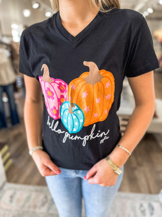 Pretty Pumpkins Graphic Tee - Everyday EDEN Boutique & Gifts