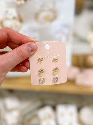 Princess Stud Earring Set - Everyday EDEN Boutique & Gifts