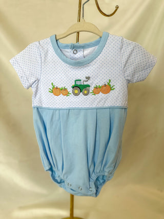 Pumpkin Embroidery Bubble - Everyday EDEN Boutique & Gifts