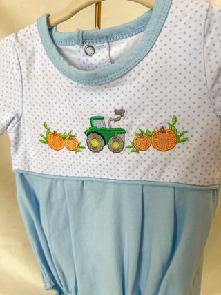 Pumpkin Embroidery Bubble - Everyday EDEN Boutique & Gifts