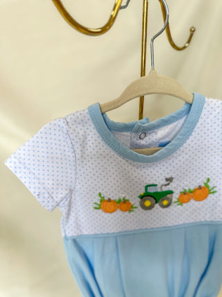 Pumpkin Embroidery Bubble - Everyday EDEN Boutique & Gifts