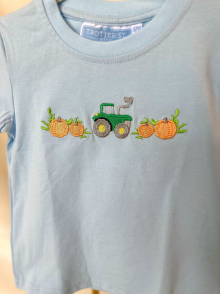 Pumpkin Embroidery Shirt - Everyday EDEN Boutique & Gifts