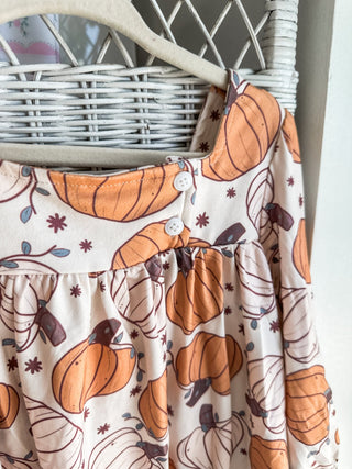 Pumpkin Patch Empire Dress - Everyday EDEN Boutique & Gifts