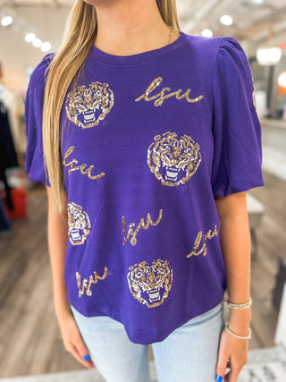 Purple Death Valley Dazzle Top - Everyday EDEN Boutique & Gifts
