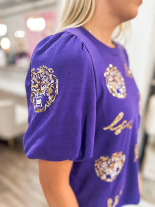 Purple Death Valley Dazzle Top - Everyday EDEN Boutique & Gifts
