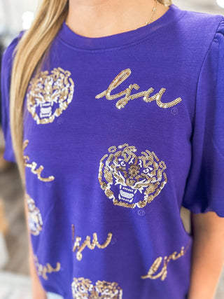 Purple Death Valley Dazzle Top - Everyday EDEN Boutique & Gifts