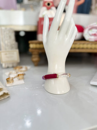 Purple Mix Bamboo Bangle - Everyday EDEN Boutique & Gifts