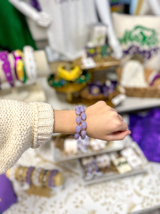 Purple Pastel Dreams Bracelet Set of 2 - Everyday EDEN Boutique & Gifts