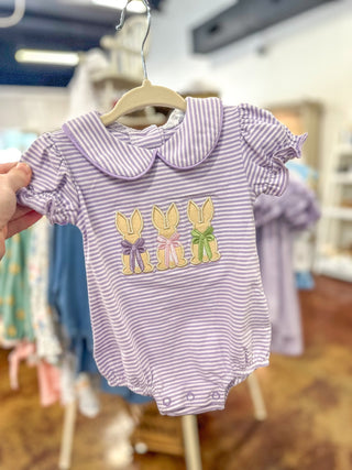 Purple Sweet Little Bunnies Bubble - Everyday EDEN Boutique & Gifts