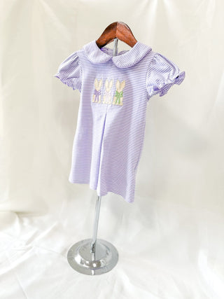 Purple Sweet Little Bunnies Dress - Everyday EDEN Boutique & Gifts