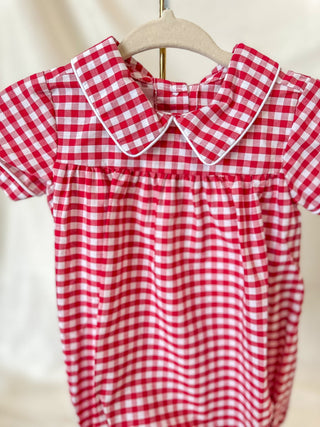 Red Check Thomas Bubble - Everyday EDEN Boutique & Gifts