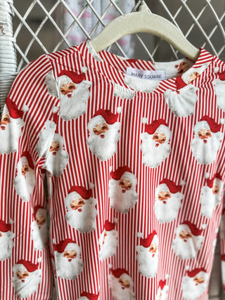Red Toddler Vintage Santa Pajama Pants Set - Everyday EDEN Boutique & Gifts
