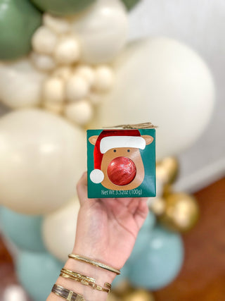 Reindeer Christmas Bath Bomb Gift - Everyday EDEN Boutique & Gifts