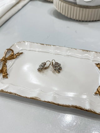 Rhinestone Goddess Leverback Earrings - Everyday EDEN Boutique & Gifts