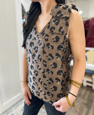 Roaring in Style Brown Leopard Top - Everyday EDEN Boutique & Gifts