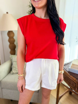 Ruby Scuba Sleeveless Top - Everyday EDEN Boutique & Gifts