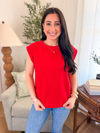 Ruby Scuba Sleeveless Top - Everyday EDEN Boutique & Gifts