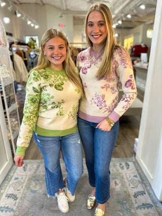Sage Garden Grace Long Sleeve Sweater - Everyday EDEN Boutique & Gifts