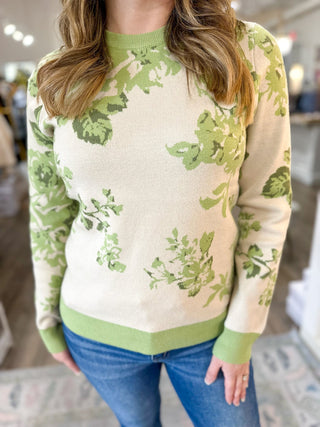 Sage Garden Grace Long Sleeve Sweater - Everyday EDEN Boutique & Gifts