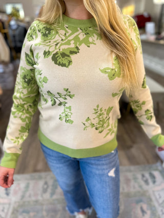 Sage Garden Grace Long Sleeve Sweater - Everyday EDEN Boutique & Gifts