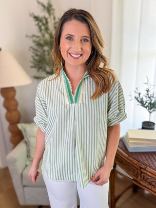 Sage & Lace Darling Top - Everyday EDEN Boutique & Gifts